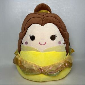 NWT Disney Squishmallow 'Belle'-Beauty and the Beast-16'' Soft Plush Tag Torn